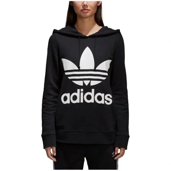 ADIDAS ORIGINALS ADICOLOR TREFOIL HOODIE HH. - Picture 1 of 16